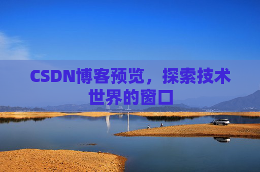 CSDN博客预览，探索技术世界的窗口